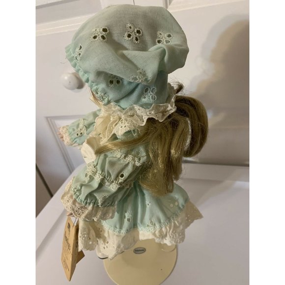 Vintage Porcelain‎ Bradley’s Doll Big Eye Girl 14” Thomasina - Picture 6 of 11